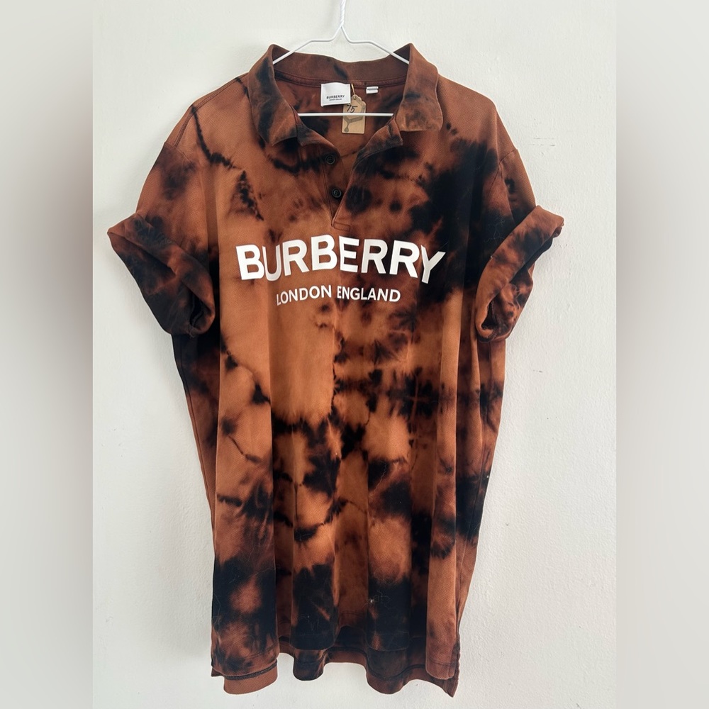 Burberry collard shirt